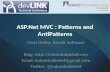 Dev Link2009 Asp Net Mvc Pattern And Ani Patterns Chris Hefley