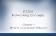 ET225 Networking Concepts