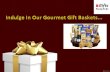 Indulge in our gourmet gift baskets