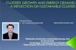 Surapong soponkij   cluster growth and energy demand cld presentation