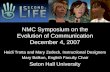 NMC Symposium On The Evolution Of Communication