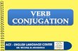 Verb conjugation by MICHAEL MAGBANUA