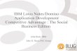 IBM Lotus Notes/Domino App. Dev. Competitive Advantage: The Social Business Edition