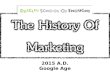 The History Of Marketing