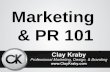 Marketing & Public Relations 101