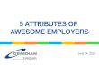 5 attributes of awesome employers