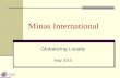 Minas International Overview May2010