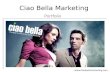 Ciao bella marketing Portfolio