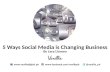 5 ways social media is changing business