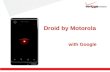Droid Features PPT.