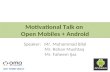 Open Mobiles And Google Android