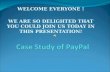 Case study of pay pal