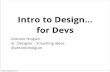 Intro to Design... For Devs