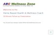 Home based wellenss coach website
