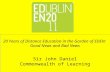 20 Years of Distance Education in the Garden of EDEN: Good News and Bad News