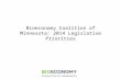 Bioeconomy Coaltion of Minnesota overview