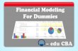 Financial Modeling for Dummies - financial modeling by EduCBA
