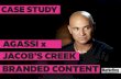 Case study: Agassi and Jacob's Creek Branded Content Interview Series