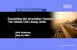Expanding the Innovation Horizon: The Global CEO Study 2006