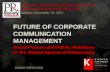 111214 the future of corporate communication managemenet   prsi