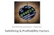 Satisficing & Profitability Factors