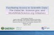RDAP13 Lorrie Johnson: Facilitating Access to Scientific Data