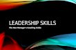 Leadership skills (The New Manager's Coaching Guide)
