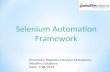 Selenium Automation  Framework