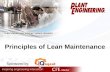 Principles of Lean Maintenance