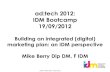 IDM Bootcamp - Building an integrated (digital) marketing plan: an IDM perspective Mike Berry, Mike Berry Associates