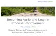 Becoming Agile and Lean in Process Improvement - UNICOM - Ben Linders