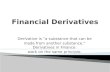 Unit 1 financial derivatives