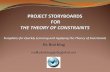 Project Storyboards for the Theory of Constraints: Templates for Quickly Learning and Applying the Theory of Constraints