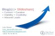 2012.11.29 - Leveraging Slideshare - Loic Simon