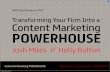 Transforming Your Firm into a Content Marketing Powerhouse - SMPS Build Business 2013