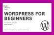 Ladies Learning Code Worskshop - WordPress for Beginners