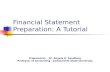 Financial statement preparation
