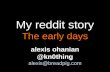 Alexis Ohanian talks about the early days of reddit at Mass Challenge