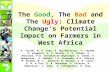 The Good, The Bad and The Ugly: Climate Change's Potential Impact on Farmers in West Africa