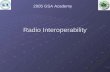 Radio Interoperability Presentation Generic Gsa Academy