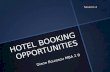 Hotel booking opportunities