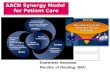 Aacn synergy model for patient care