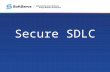 Intro to Security in SDLC