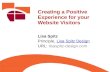 Creating a Positive Experience For Your Website Visitors