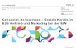 Get social, do business – Soziale Kanäle im B2B Vertrieb und Marketing bei der IBM