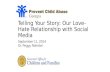 Telling Your Story: Our Love-Hate Relationship with Social media (Dr. Palmiter)