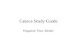 Greece Study Guide Ppt