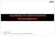 Masters in Automotive engineering