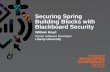 DevCon 2012 William Boyd Securing Spring Building Blocks With Blackboard Security