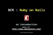 BCR Ruby on Rails - Boston Computing Review : Ruby on Rails